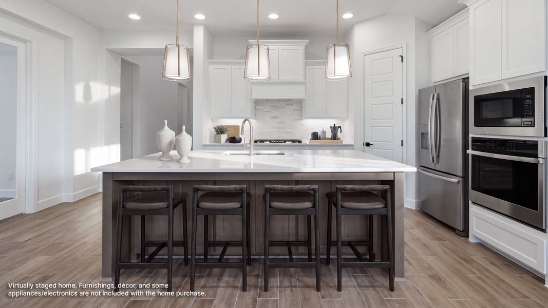 Furnished interior view inside a new home in Hillstead, Lavon (Image 5).