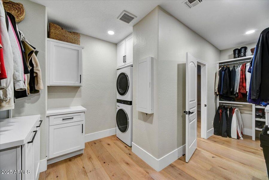 Enlarged Master closet