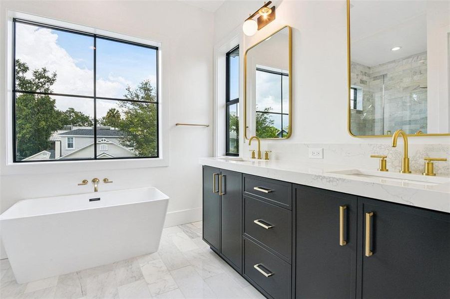 Furnished interior view inside a new home in , Tampa (Image 7).