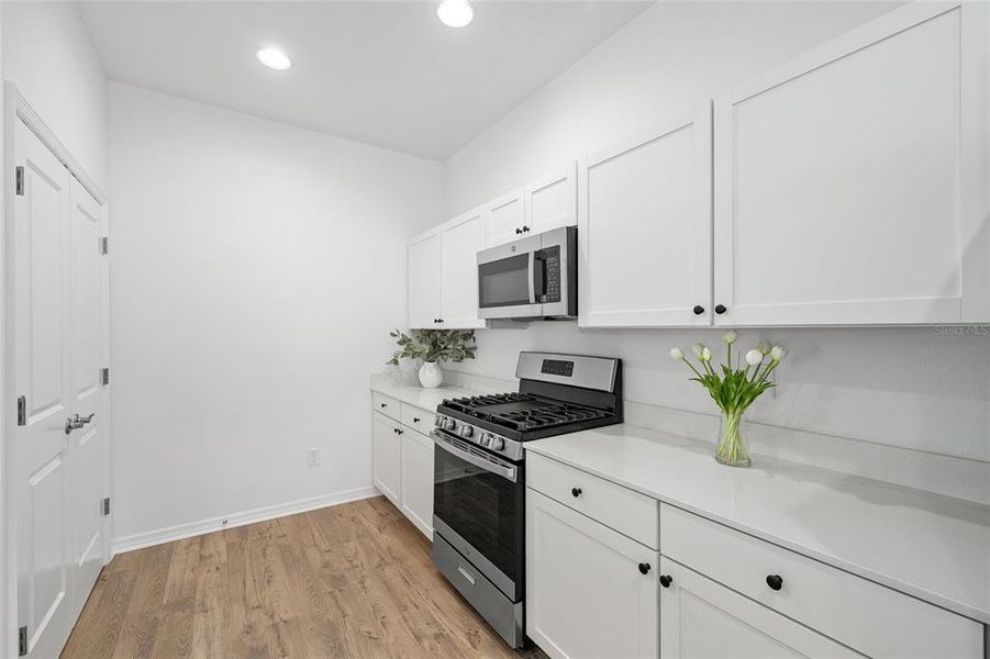 Furnished interior view inside a new home in , The Villages (Image 8). Furnished interior view inside a new home in , The Villages (Image 8).