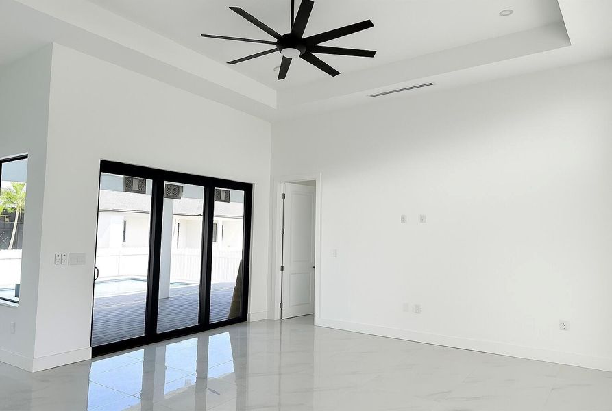 Spacious, unfurnished interior of a new home in , Cape Coral (Image 13). Spacious, unfurnished interior of a new home in , Cape Coral (Image 13).