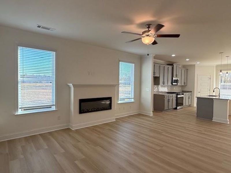 Spacious, unfurnished interior of a new home in Cooper's Walk, Loganville (Image 12). Spacious, unfurnished interior of a new home in Cooper's Walk, Loganville (Image 12).