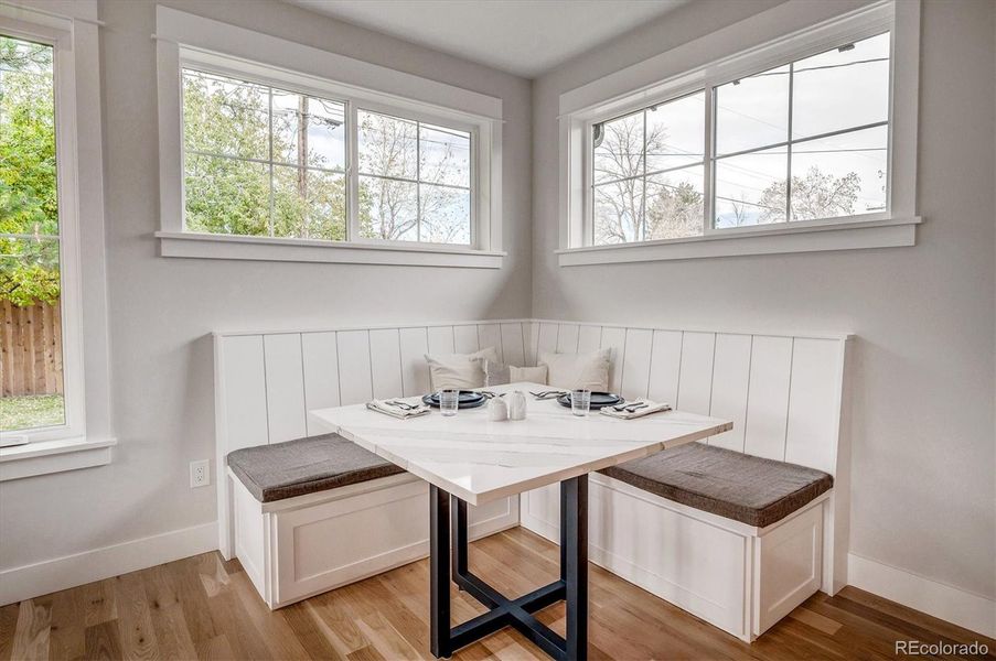 Furnished interior view inside a new home in , Denver (Image 27).