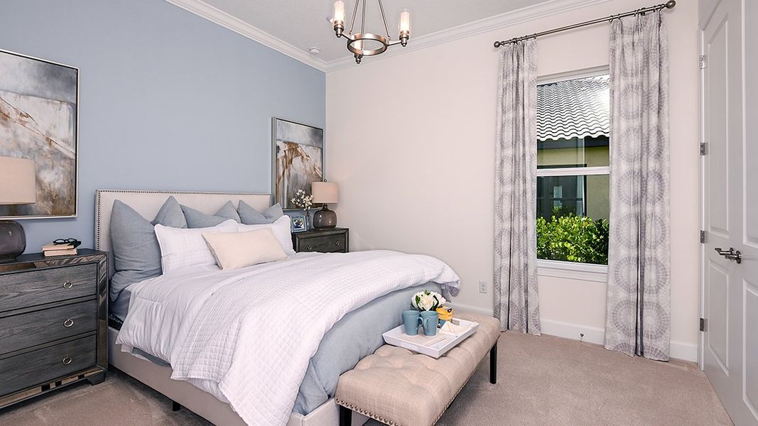 Representative furnished interior of a home built from the Farnese by Taylor Morrison in Esplanade at Azario Lakewood Ranch, Lakewood Ranch (Image 17). Representative furnished interior of a home built from the Farnese by Taylor Morrison in Esplanade at Azario Lakewood Ranch, Lakewood Ranch (Image 17).