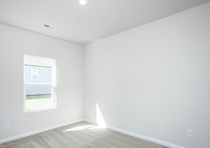 Secondary bedrooms are perfect for family and friends to unwind.