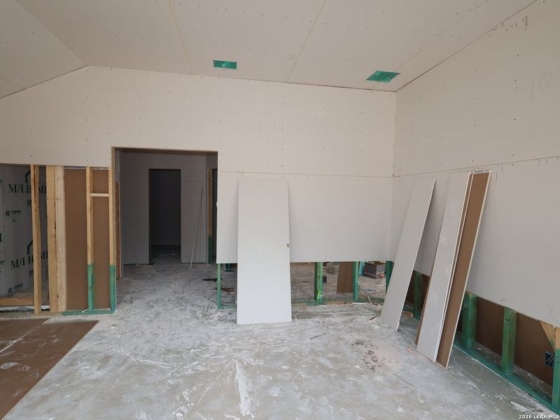 In-progress construction of a new home in Greenspoint Heights, Seguin, TX (Image 26).