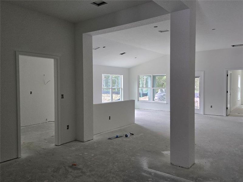 In-progress construction of a new home in , Inverness, FL (Image 5).