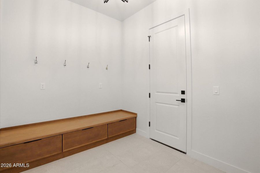 Mud Room From Garage