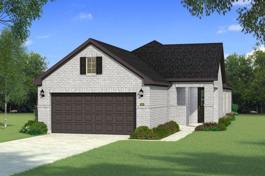 The Hamilton - Traditional 2 Elevation