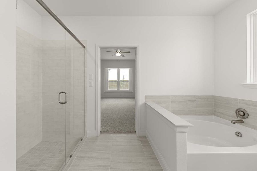 Furnished interior view inside a new home in Sutton Fields, Celina (Image 10). Furnished interior view inside a new home in Sutton Fields, Celina (Image 10).