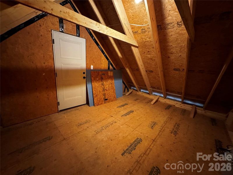 In-progress construction of a new home in , Leicester, NC (Image 19).