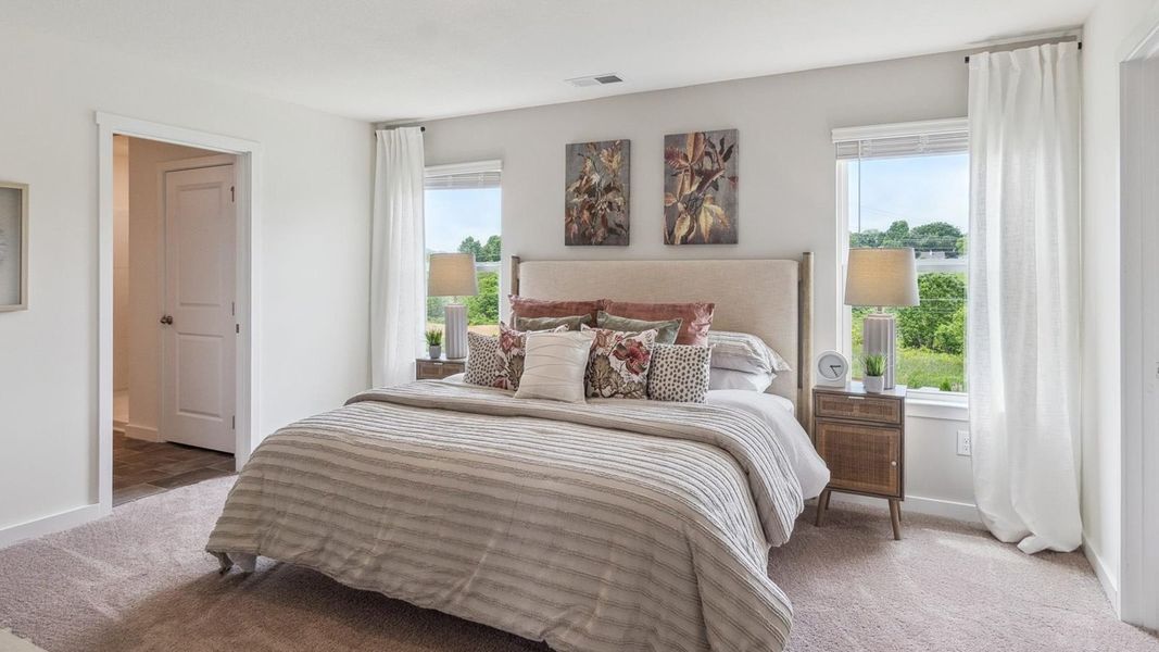 Furnished interior view inside a new home in Belhaven, Knoxville (Image 9).