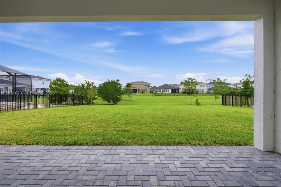 Exterior details and patio area of a home in Arden, Loxahatchee (Image 22).