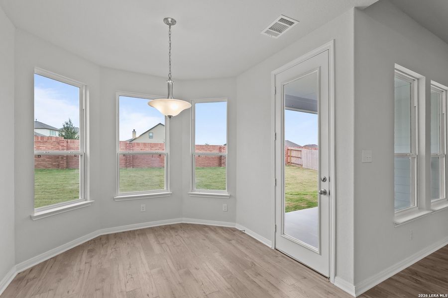 Spacious, unfurnished interior of a new home in Buffalo Crossing, Cibolo (Image 27). Spacious, unfurnished interior of a new home in Buffalo Crossing, Cibolo (Image 27).