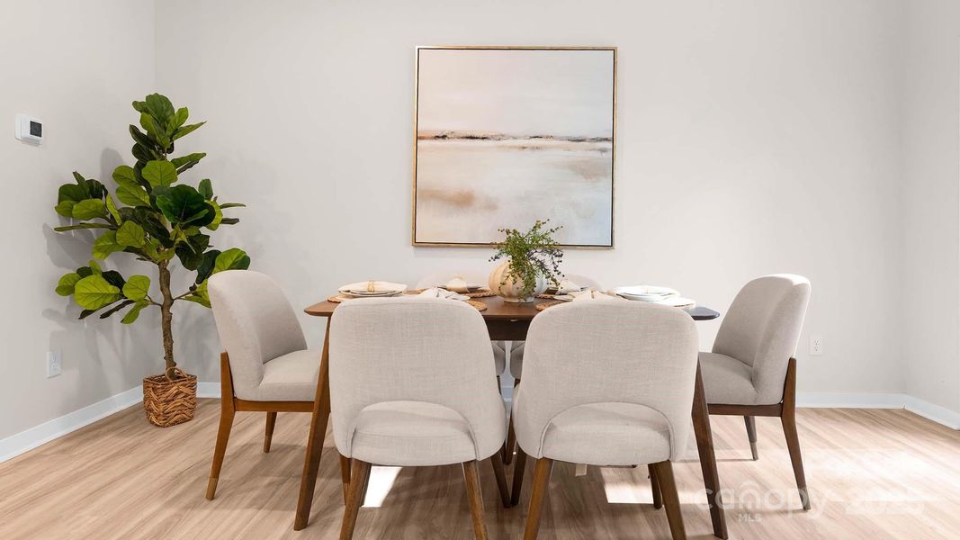 Furnished interior view inside a new home in Clark Creek Landing, Lincolnton (Image 16).