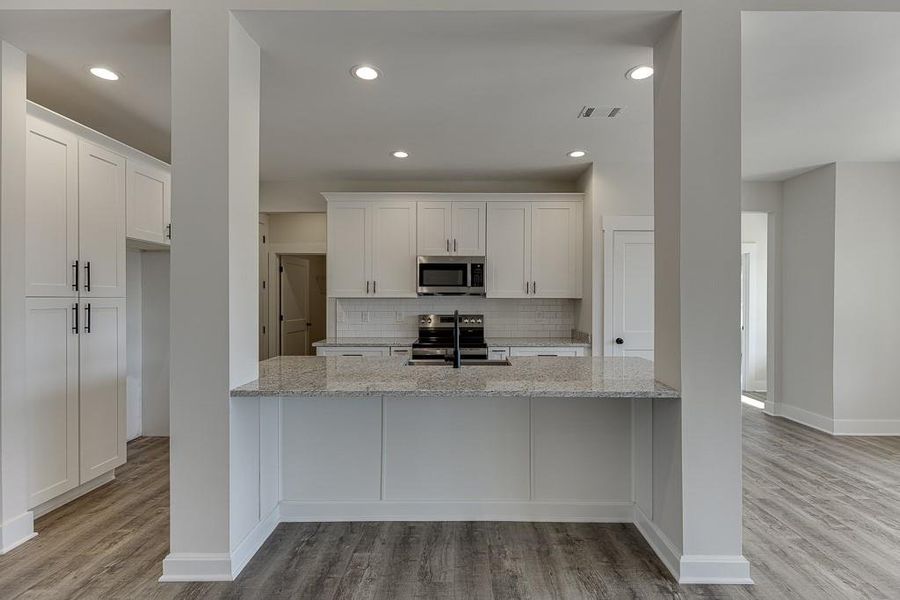 Furnished interior view inside a new home in , Hartwell (Image 7). Furnished interior view inside a new home in , Hartwell (Image 7).