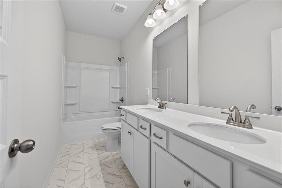 Furnished interior view inside a new home in Victoria Heights, Dallas (Image 6).