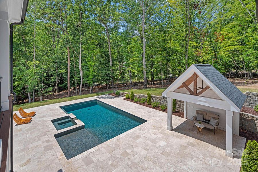 View from the top porch.