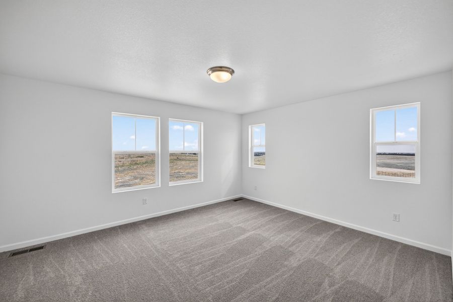 Spacious, unfurnished interior of a new home in The Town Collection at Independence, Elizabeth (Image 12).