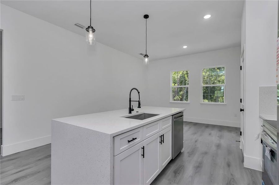 Furnished interior view inside a new home in , Dunnellon (Image 6).