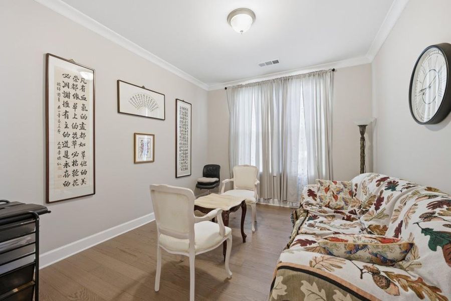 Furnished interior view inside a new home in , Hoschton (Image 17).