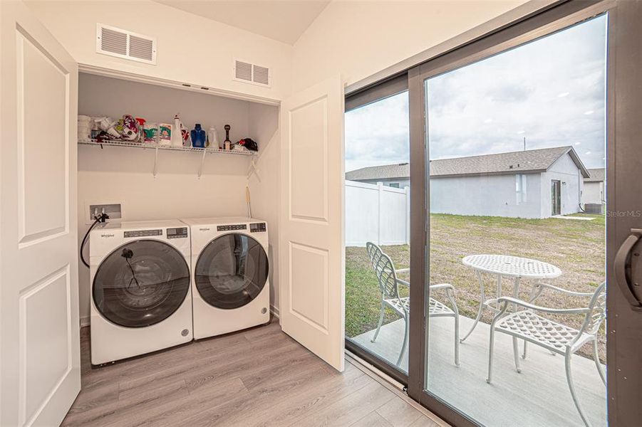 Furnished interior view inside a new home in The Crossing at Palm River, Tampa (Image 8).