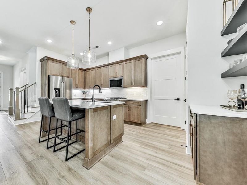 Furnished interior view inside a new home in , Holly Springs (Image 26). Furnished interior view inside a new home in , Holly Springs (Image 26).