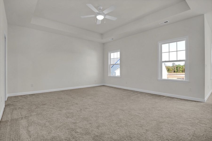 Spacious, unfurnished interior of a new home in Grand Park, Leland (Image 29).
