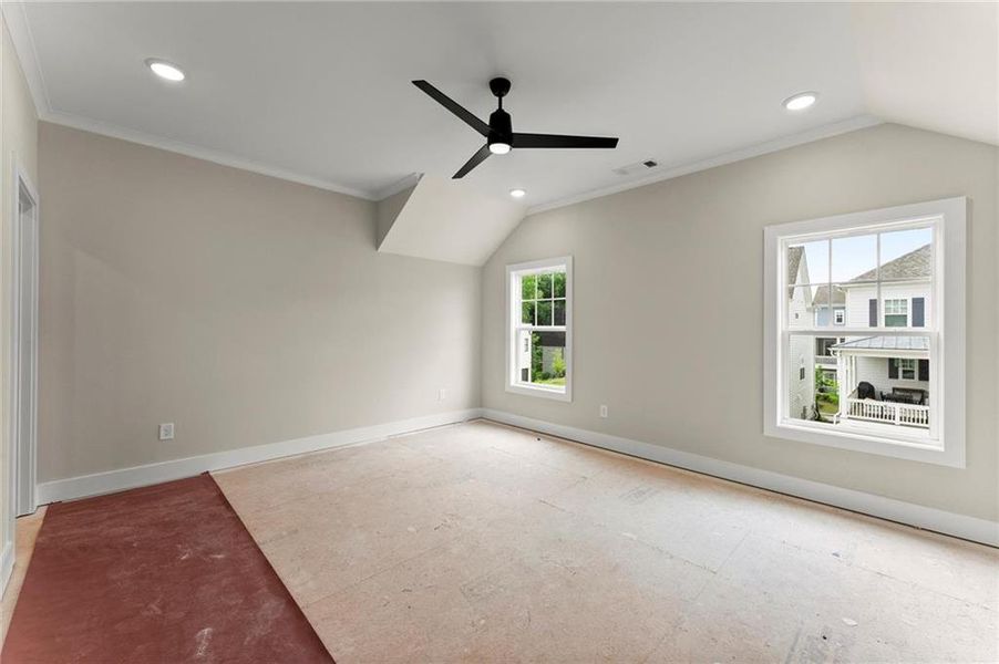 Spacious, unfurnished interior of a new home in West Town, Atlanta (Image 31).