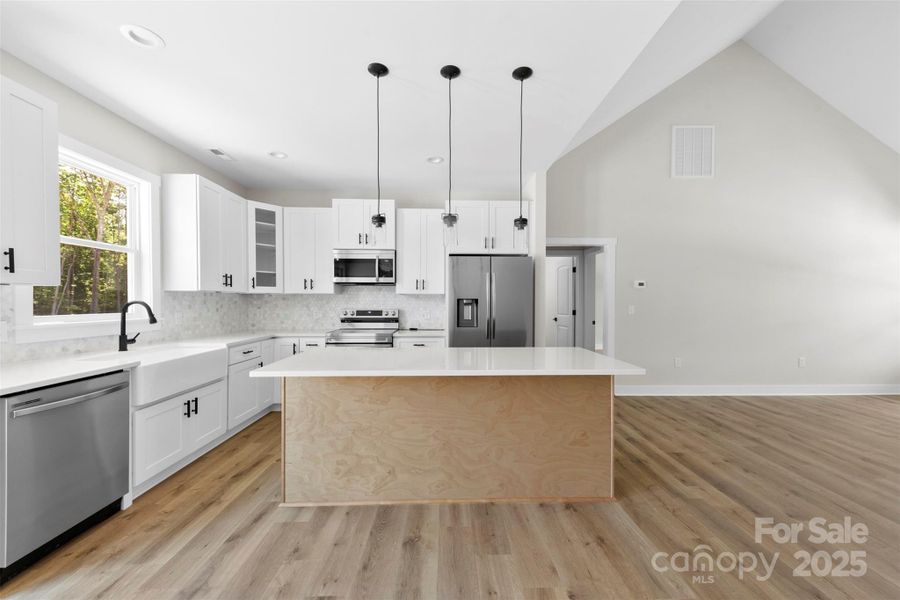 Furnished interior view inside a new home in , Blacksburg (Image 8).
