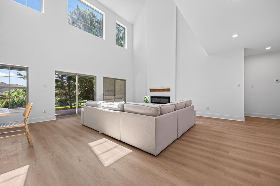 Furnished interior view inside a new home in , Conroe (Image 7).