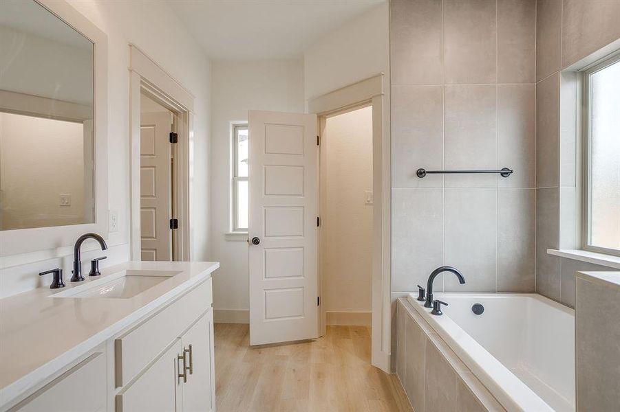 Furnished interior view inside a new home in , Millsap (Image 4).