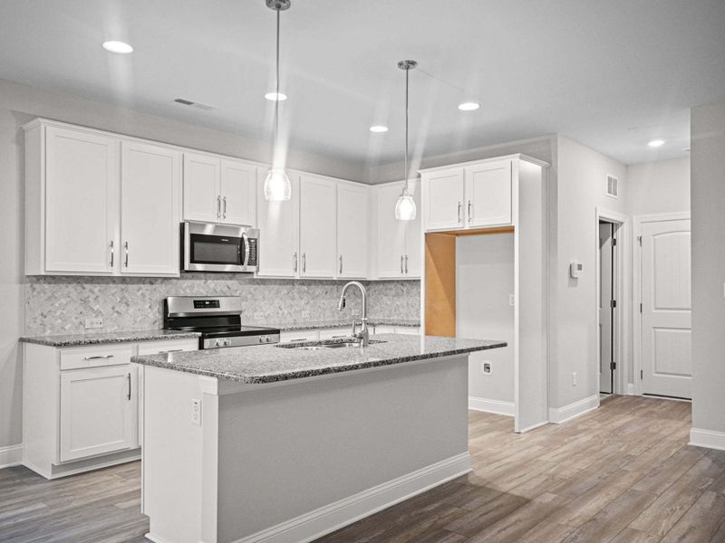 Representative furnished interior of a home built from the Dogwood by Caviness & Cates Communities in Maggie Way, Wendell (Image 154).