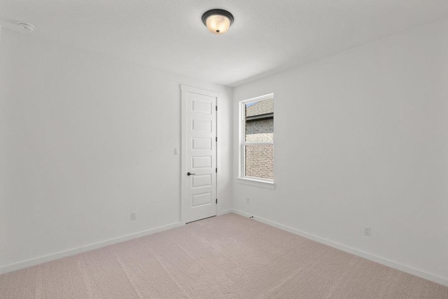 Spacious, unfurnished interior of a new home in Wolf Ranch, Georgetown (Image 32). Spacious, unfurnished interior of a new home in Wolf Ranch, Georgetown (Image 32).
