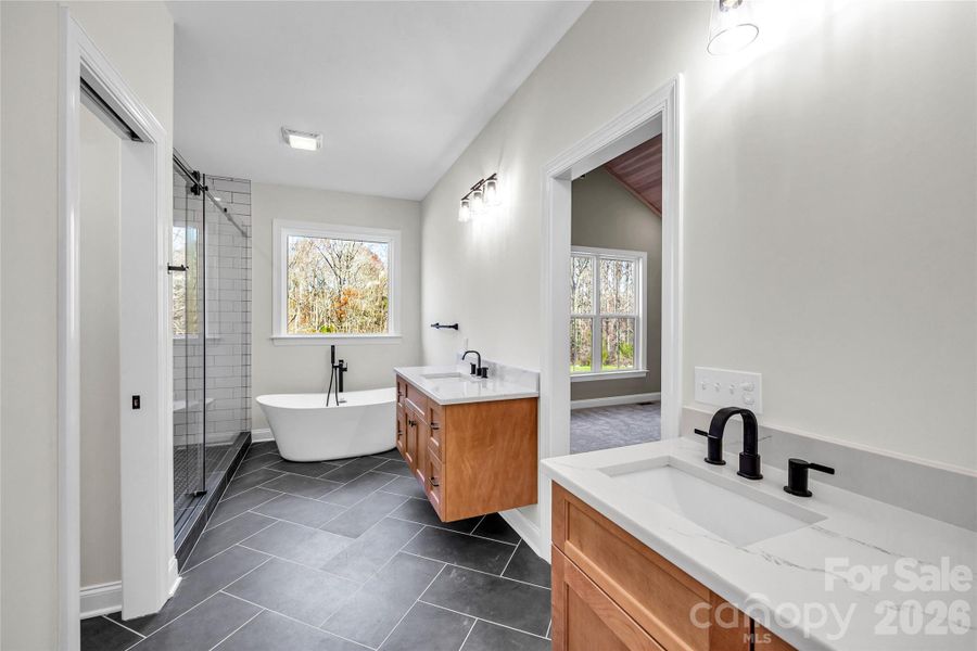 Furnished interior view inside a new home in , Salisbury (Image 14).