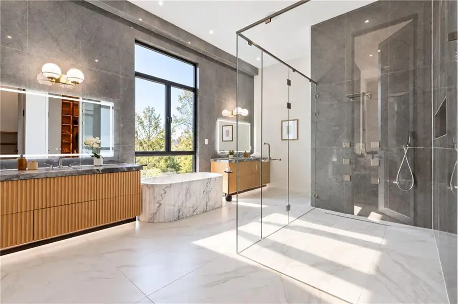 Furnished interior view inside a new home in , Marietta (Image 38).