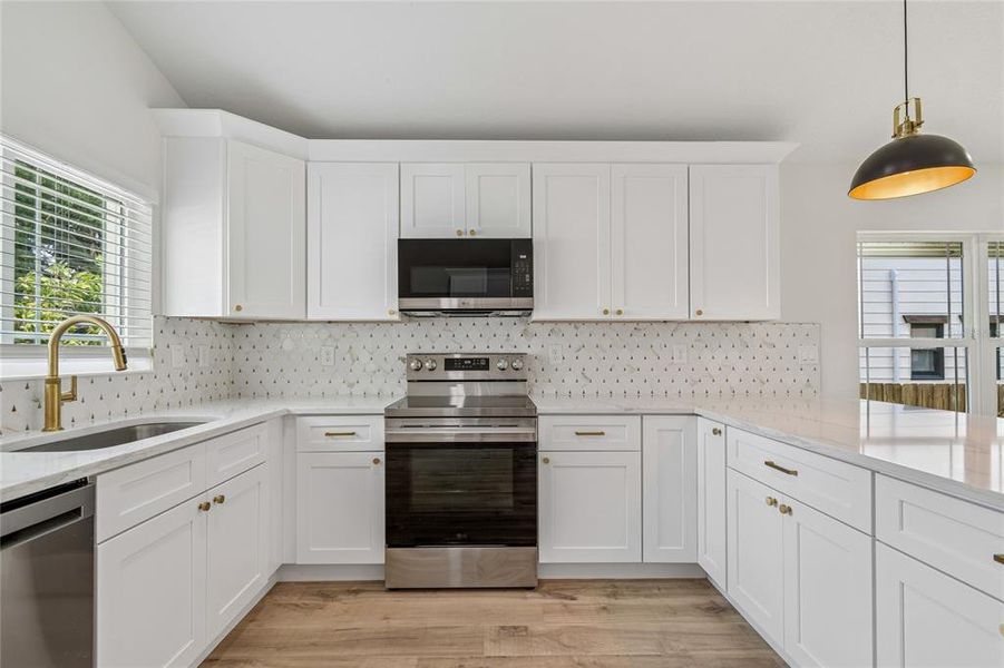 Furnished interior view inside a new home in , St. Petersburg (Image 13).