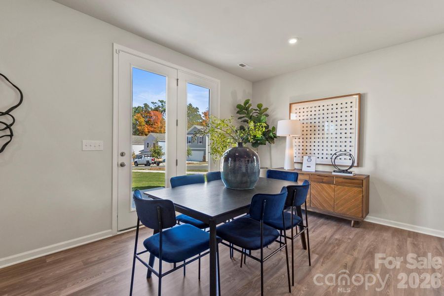 Furnished interior view inside a new home in The Meadows at Asbury Ridge, York (Image 18).