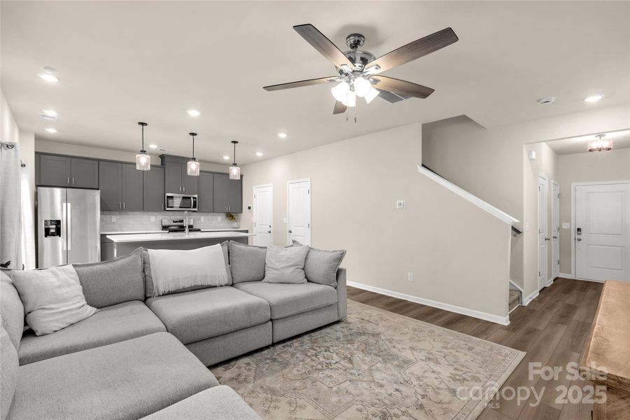 Furnished interior view inside a new home in Monterey Park, York (Image 11).