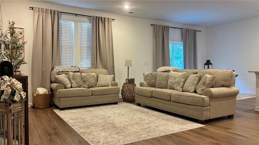 Furnished interior view inside a new home in , Adairsville (Image 12). Furnished interior view inside a new home in , Adairsville (Image 12).