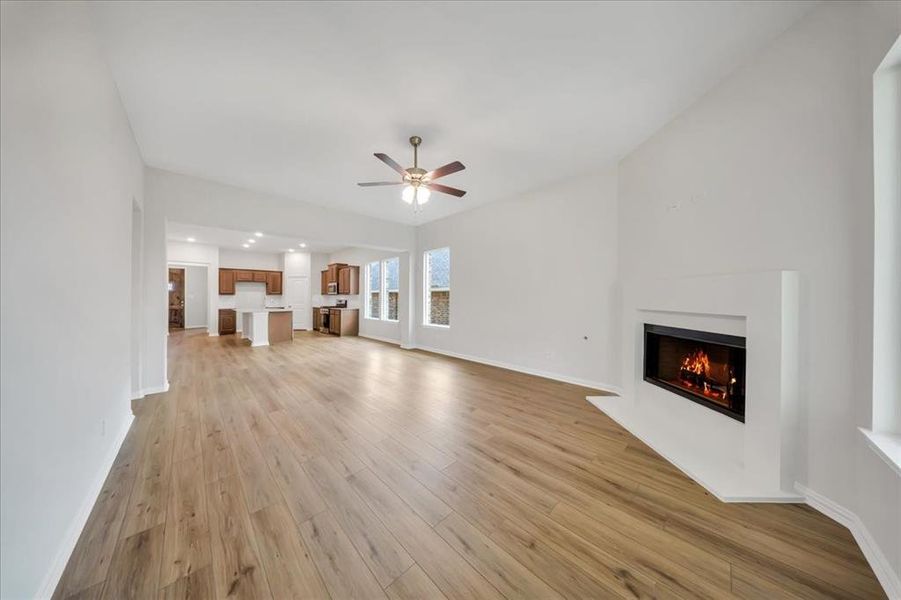 Spacious, unfurnished interior of a new home in Liberty Pointe, Gainesville (Image 27).
