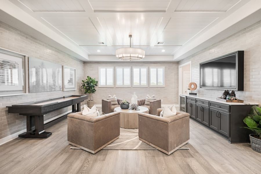 Representative furnished interior of a home built from the Sauvignon by Tri Pointe Homes in The Estates at James Lane, Fulshear (Image 15).