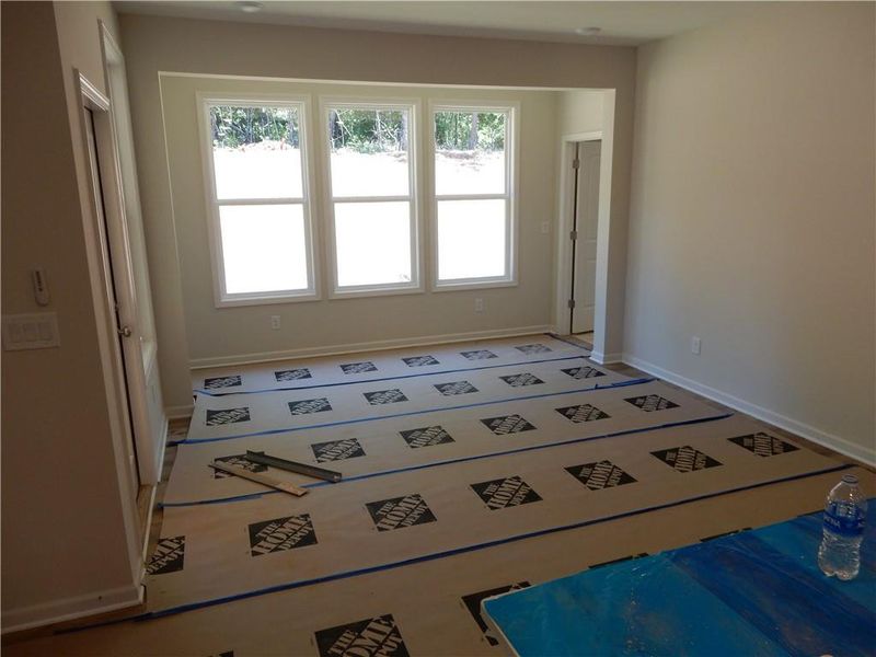 In-progress construction of a new home in , Demorest, GA (Image 24).