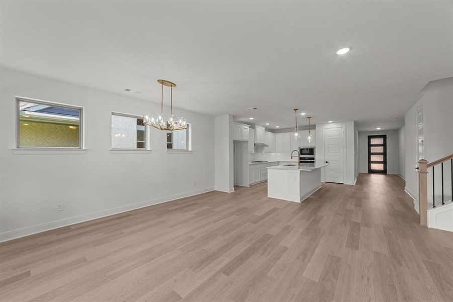 Spacious, unfurnished interior of a new home in Treeline, Justin (Image 11).
