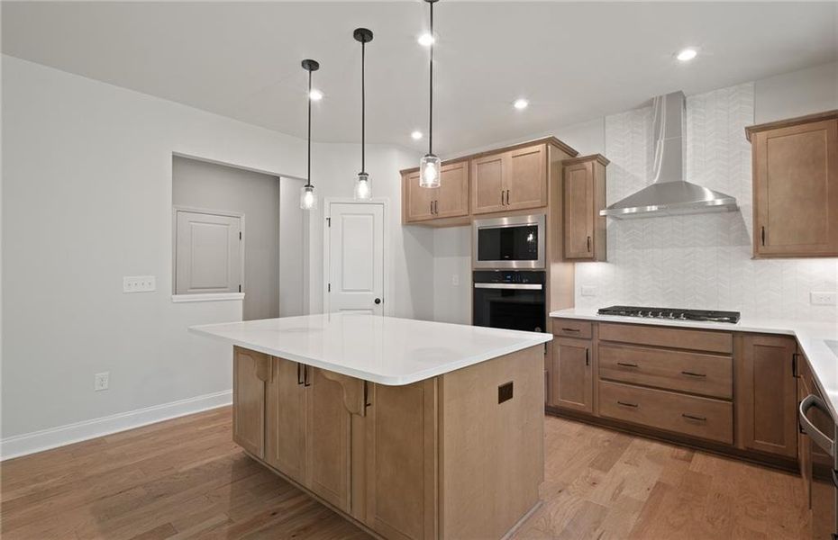 Furnished interior view inside a new home in Creekside at Skelton, Hoschton (Image 5).