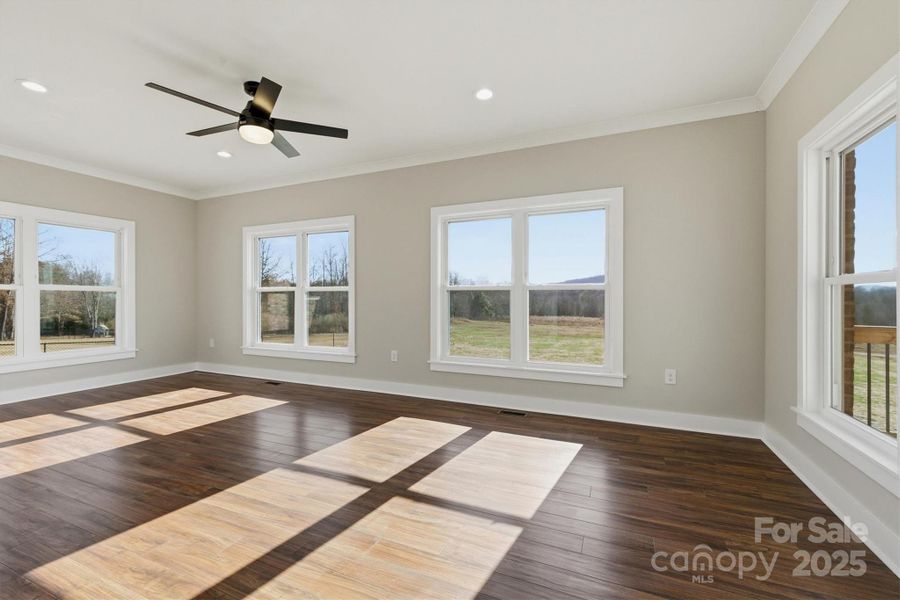 Spacious, unfurnished interior of a new home in , Morganton (Image 23).