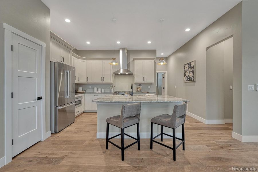 Furnished interior view inside a new home in , Colorado Springs (Image 8).