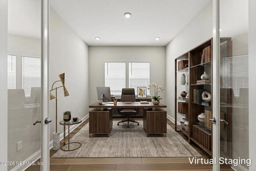 Furnished interior view inside a new home in RiverTown, St. Johns (Image 5).