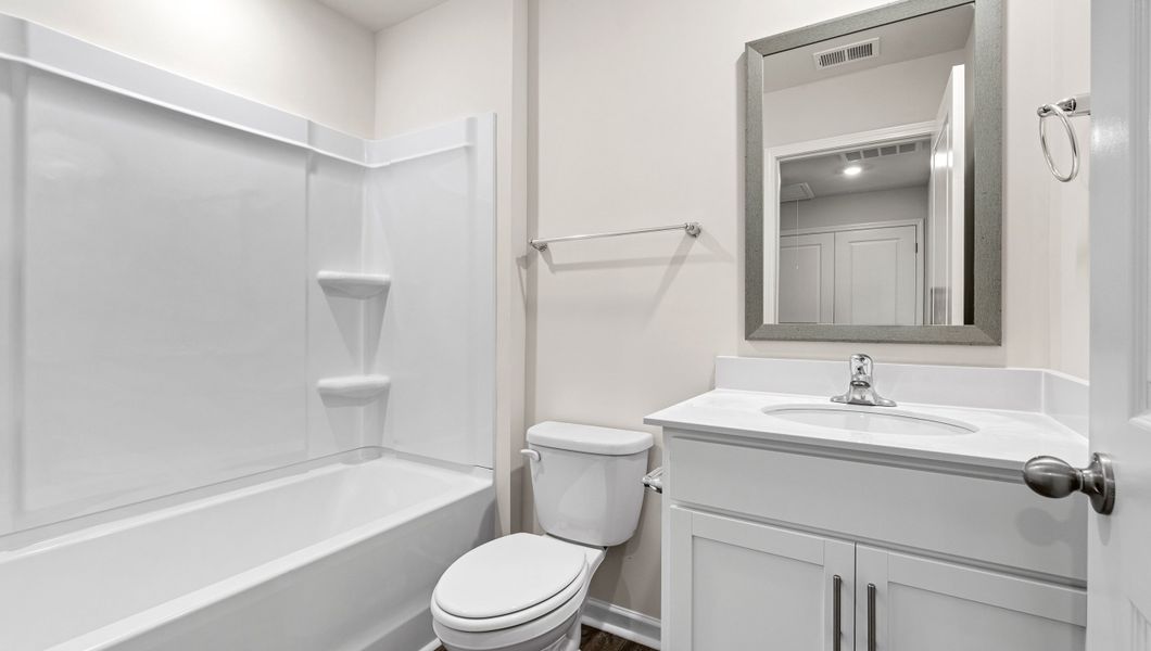 Furnished interior view inside a new home in Covington Village, Greer (Image 10).