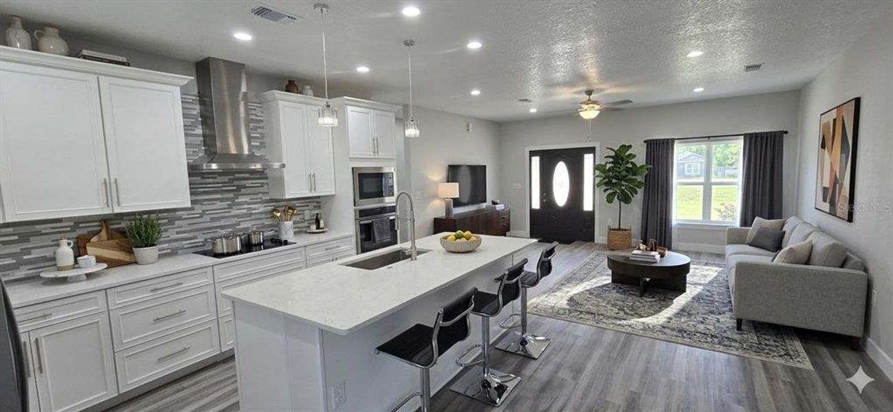Furnished interior view inside a new home in , Leesburg (Image 14).